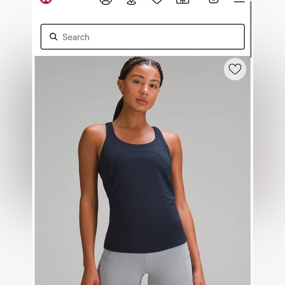 lululemon athletica Tops - NWT Lululemon Swiftly Tech High Neck Tank 2.0 Racerback Women’s Size 12 / Large